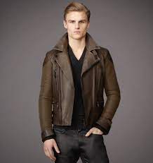 Belstaff Leather Canvas Alwyn Jacket Leather Jacket Men Designer Jackets For Men Leather Jacket Brands