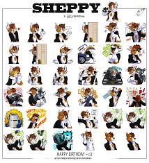We just collect interesting pics. Telegram Sticker Pack For Sheppy Art By Meee Furry