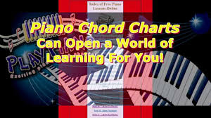 Piano Chord Charts Can Open A World Of Learning For You