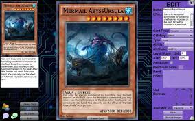 Make your own card with ease. My First Custom Card Made On Dueling Book Decided To Make Some Support Fot Mermails Customyugioh