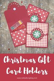 Well, this post got a bit long, but there are so many different tips i wanted to share. Christmas Gift Card Holders Crafted Living