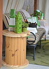 Gartentisch Holz Kabeltrommel Beistelltisch Terrasse In 2020 Gartentisch Holz Kabeltrommel Holz Recycelte Mobel