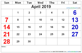 April 2019 Calendar Editable With Images 2019 Calendar Monthly Calendar Template Calendar