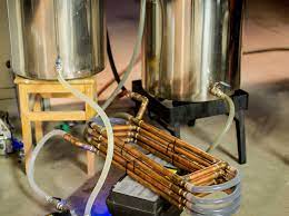 My most recent project has been to move to a counter flow chiller. Copper Counterflow Chiller Build Bertus Brewery