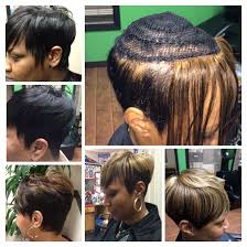 At sassy hair we strive to provide a great experience to each of our clients while striving for excellence. Shorthair Inspired By Summer Short Crop Sew Ins No Glue Used In This Application Follow On Ig Celebrad Hai Short Weave Hairstyles Hair Styles Sassy Hair