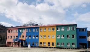 Rengarenk Okul Dis Cephe Goruntuler Ile Okul