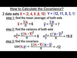 If the covariance was positive, the slope would be ascending. Covariance 4 Of 17 How To Calculate The Covariance Youtube