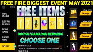 Sadly today garena rewards you have not released any new code, return to this website tomorrow, we will update it day after day. Free Rewards Free Fire New Event 2021 Eid Free Fire Ramadan Event 2021 Upcoming Events May2021 Youtube