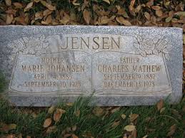 Marie Johansen Jensen (1885-1925)