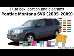 Commando car alarms offers free wiring diagrams for your 2001 pontiac montana. 2003 Pontiac Montana Fuse Box Diagram Fiat Spider 124 Wiring Diagram Manual Audi A3 Yenpancane Jeanjaures37 Fr