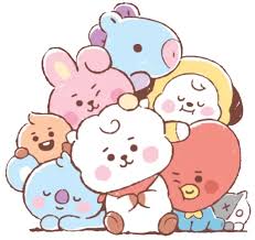 pin oleh jing xuan di bt21 wallpaper bts kartu lucu gambar bts