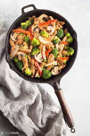 There's always time to whip up a quick stir fry! Keto Low Carb Chicken Stir Fry Noshtastic