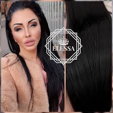 Hair colors for blue eyes. Long Straight Deep Dark Brown Color Hair Extension One Piece Clip In Extension Synthetic Hair Extension Clip On Adorable Brown Almost Black Hair Long Hair Thick Hair Volume Affordable Synthetic Soft Hair