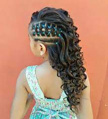 I love playing with paisley's hair, but i'm always looking for ways to create cute hairstyles using as little heat… 25 Cute Easter Hairstyles For Kids Which Are Insanely Easy Effortless Egg Citing Lil Girl Hairstyles Little Girl Hairstyles Braided Hairstyles