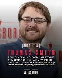 Meet Thomas Smith, the visionary mind curating this year's powerful lineup  at Wellsboro Film Festival.⁠ ⁠ A producer and creative strategist based in  Philadelphia, Thomas crafts compelling short-form narratives at Mnemonic,  Comcast