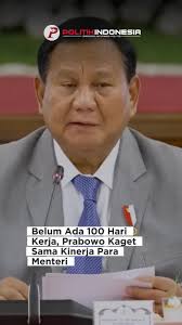 Presiden Prabowo Puji Kinerja Kabinet Dalam Rapat