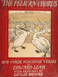 The Pelican Chorus Other Nonsense Verses Beautiful Book Covers Bird Book Vintage Book Covers