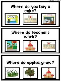 Wh Question Flip Cards Wh Questions Speech Therapy Autism Speech Therapy Worksheets Speech Therapy Autism
