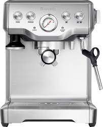 Fill with cold water and then repeat the manual pour. Breville The Infuser Manual Espresso Machine With 15 Bars Of Pressure Milk Frother And Water Filtration Silver Bes840xl Best Buy
