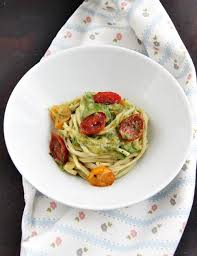 Pasta al forno con zucchine e pomodoro. Spaghetti Alla Chitarra Con Zucchine E Pomodorini Al Forno Cucchiaio E Pentolone