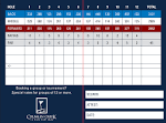 Scorecard - Crumlin Creek Golf Club