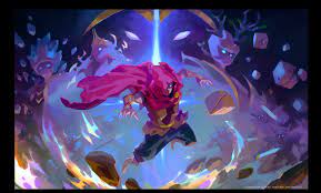 Great game available on steam, switch, ps4, xbox. Artstation Wizard Of Legend Title Art Robert Kim