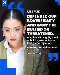 Thai PM Paetongtarn says Cambodia's social media post