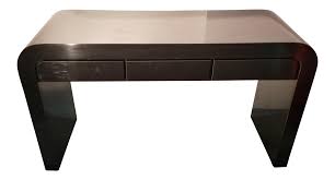 The official home page for the iowa department of natural resources, dnr. 1980 S Black Laminate Waterfall Desk Chairish