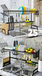 Stainless steel kitchen rack ukzn logo image. 320 Stainless Steel Drain Rack Ideas In 2021 Stainless Steel Small Kitchen Rack