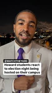 Watch The Yard caught up with the Alpha Chapter Omegas and Deltas at Howard  University and asked them what it feels like to have election night hosted  in their campus. This is what they had to say!, ...