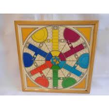 Recomendado a partir de los 5 años. Antiguo Tablero De Parchis Y Oca 6 Jugadores Circa Anos 30 40