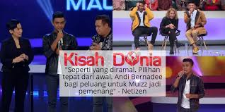 Kejap jer kan dah masuk episod ketiga. Dia Memang Layak Menang Muizz Juara I Can See Your Voice Malaysia Termuda Kisah Dunia