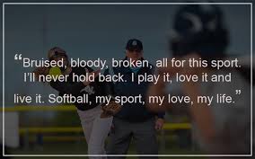 These inspiring sports quotes are not only applicable in sports. 50 Best Inspirational Softball Quotes Sayings Slogans
