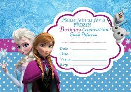 You can also see 50th birthday invitation templates. Pin On Frozen Birthday Invitations