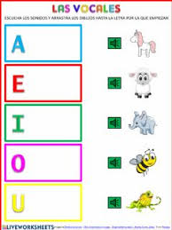 Material interactivo de sílabas para preescolar y primaria. Ejercicios De Educacion Infantil Online O Para Imprimir