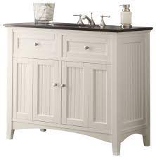 Maybe you would like to learn more about one of these? Chans Furniture Gd 47532gt Thomasville 42 Inch White Bathroom Sink Vanity Black Granite Countertop
