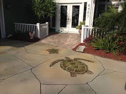 The matcrete sea turtle border lends additional character to unique projects. Concrete Driveway Repair Cracks In Cement Viewcrete