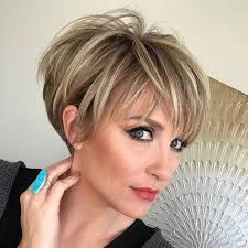 For older women worried about whether short locks will suit them, we recommend avoiding harsh, angular cuts. Thick Hair Short Hairstyles For Older Women