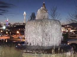 Biscuits And Gravy Fountain Meme The Fountain At South Lake Union Chandlers Cove Seattle Wa Fountain Winter Pictures South Lake Union