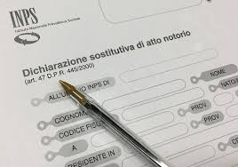 Atto Notorio Inps