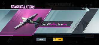Pubg Mobile Metal Medley Airplane Metal Television Asus