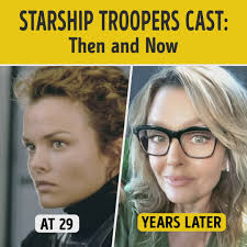 Starship Troopers Cast: Then and Now