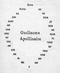 Riflessione Sui Calligrammi Di Apollinaire Del 1913 Da Dissertations Gratuites Letteratura Grafica Riflessioni Poesia Grafici