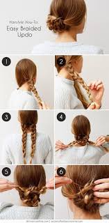 Easy Hairstyle For Every Day 3 Styles Of Hairstyles For Every Day Newest Hairstyle Trends Braided Hairstyles Easy Hair Styles Easy Braided Updo