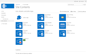 Site Contents Sharepoint Kanban Outlook Calendar