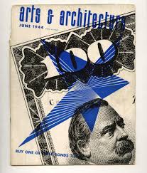1944 Herbert Matter ARTS + ARCHITECTURE Frederick KANN Design for Postwar  Living