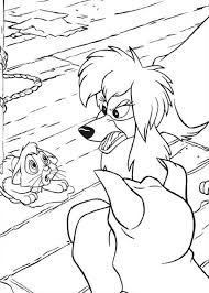 More then 7500 coloring pages from scouting, holidays, movies, fairy tales and many more. Georgette Angry With Oliver In Oliver And Company Coloring Pages Coloring Home