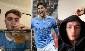 Here it was john stones making a poor error, overelaborating, not concentrating, gifting the ball to poland who deservedly equalised. Video Manchester City Fans Keeps His Promise And Shaves His Head After John Stones Goal