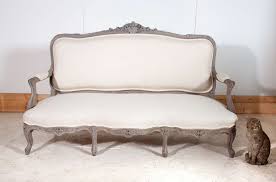 We find trully amazing photos to imagine you, we hope you can inspired with. 19th Century French Painted Canape Sofa In Louis Xv Style