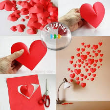 Como Hacer Corazones De Papel 3d Tozapping Com Corazones De Papel 3d Manualidades Corazones De Papel